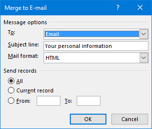 email merge outlook for mac